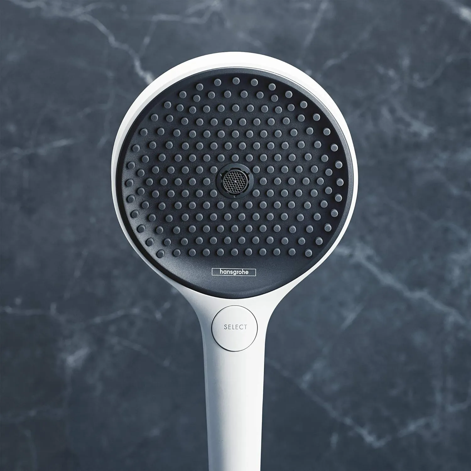 Hansgrohe 26864700 3jet Rainfinity Hand Shower 130, 3 Sprays, Matt White