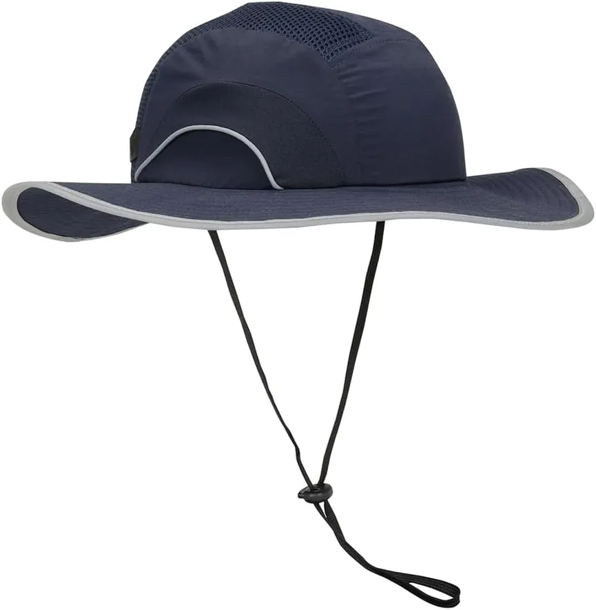 HardCap A1  Full Brim Bump Cap - Navy, Reflective Piping, Ventilated (ABF000-002-104)