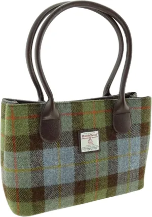 Harris Tweed 'Cassley' Classic Handbag Birthday Gift (MacLeod Tartan)