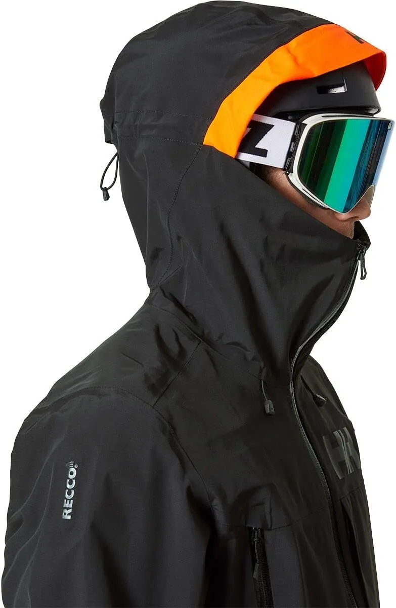 Helly-Hansen Sogn Shell 2.0 Jacket for Men, Premium Waterproof Skiing-Jacket with Breathable Fabric, Ideal for Winter Sports
