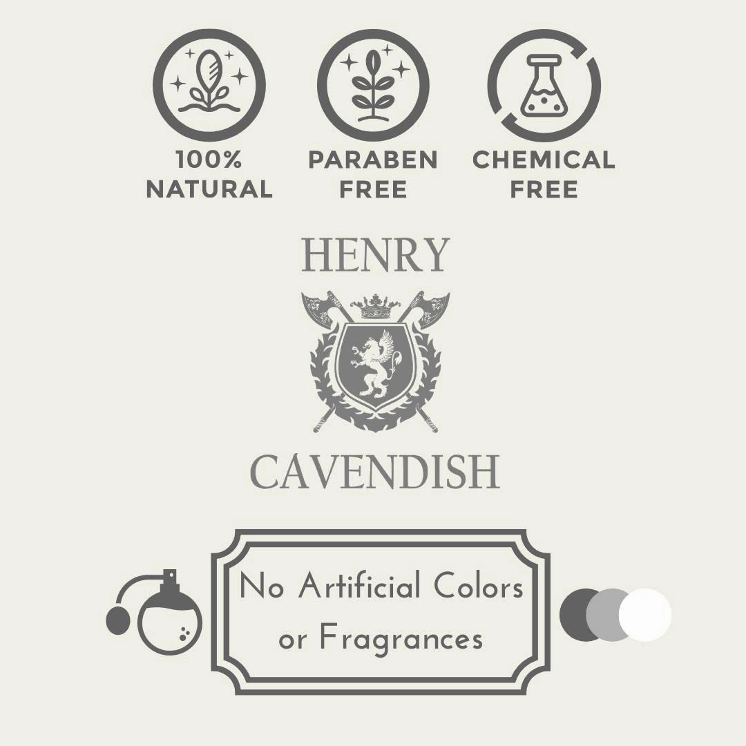 Henry Cavendish Eucalyptus Mint Shaving Soap with Shea Butter & Coconut Oil. Long Lasting 3.8 oz Puck Refill. Himalaya Fragrance. All Natural. Rich Lather, Smooth Shave. For Ladies and Gentlemen.