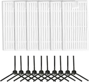 HEPA Filter Sweeper Machine Home Appliance Accessories，Compatible for ILIFE，G9/G9PRO/V9/V9PRO Vacuum Cleaner Side Brushes(2set)