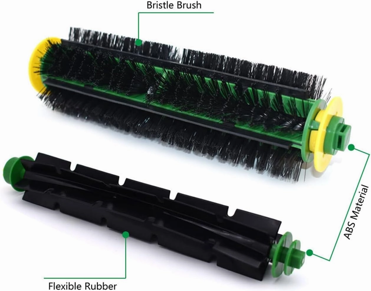 Hepa Filter Main/Side Brush Wheel Parts，Compatible for Roomba，500 Series 555 560 561 562 563 570 581 Vacuum Cleaner Accessories(Tool)