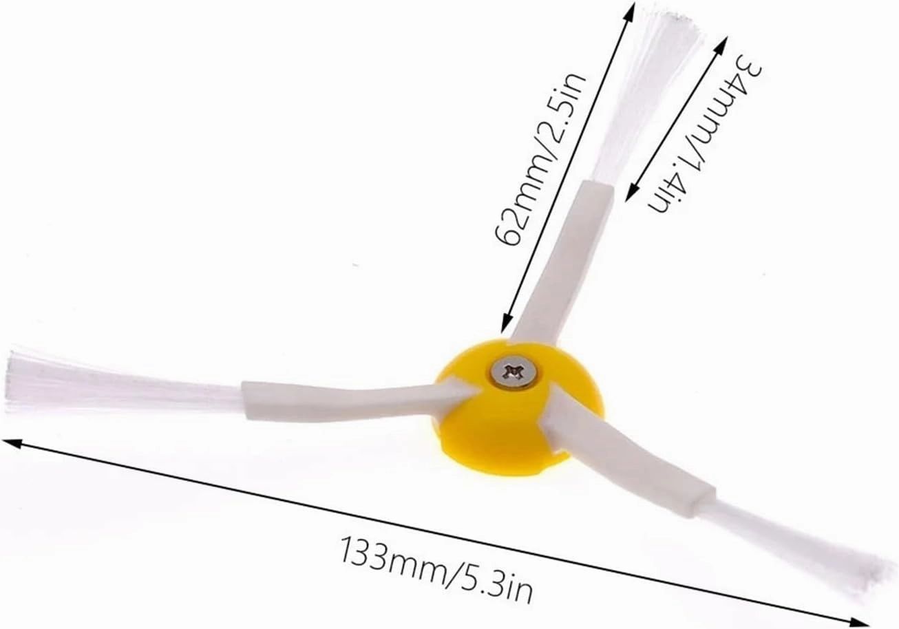 Hepa Filter Main/Side Brush Wheel Parts，Compatible for Roomba，500 Series 555 560 561 562 563 570 581 Vacuum Cleaner Accessories(Tool)