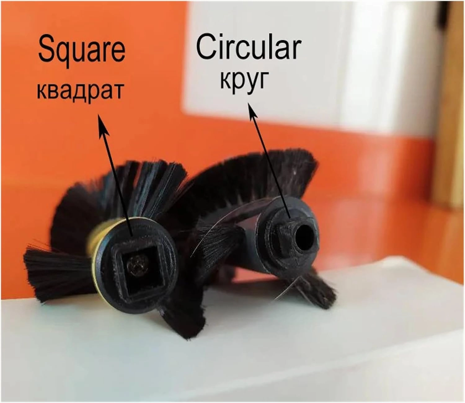 Hepa Filter Mop Cloth Parts Accessories，Compatible for ILife，A4 A4S A40 Polaris PVCR 0726 0826 0926 Robot Vacuum Cleaner Main Side Brush(Main brush2)