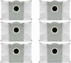 Hepa Filter Rag Dust Bag Replacement Parts，Compatible for Ecovacs，X8 Pro Omni Accessories Main Side Brush(6pcs)