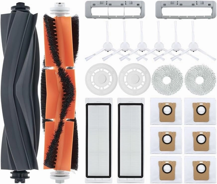 Hepa Filter Replacement，Compatible for Dreame，L10s Ultra / S10/S10 Pro Accessories Robot Vacuum Cleaner Mop Dust Bag Main Brush Side Brush(22pc)