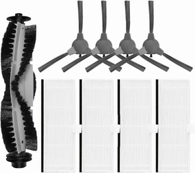 Hepa Filter Robot Vacuum Cleaner Accessories，Compatible for Ultenic，T10 Elite Roller Side Brush