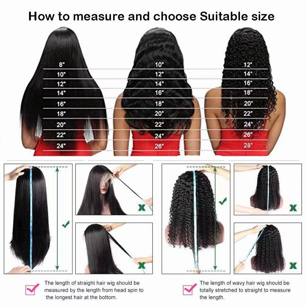 Highlight Ombre Brown #27/30 Wavy 13X6 HD Lace Front Wig with Bangs Natural Wave Glueless Human Hair Pre Plucked with Bleached Knots Brazilian Remy Hair 150 Density for Black Woman 10 Inch