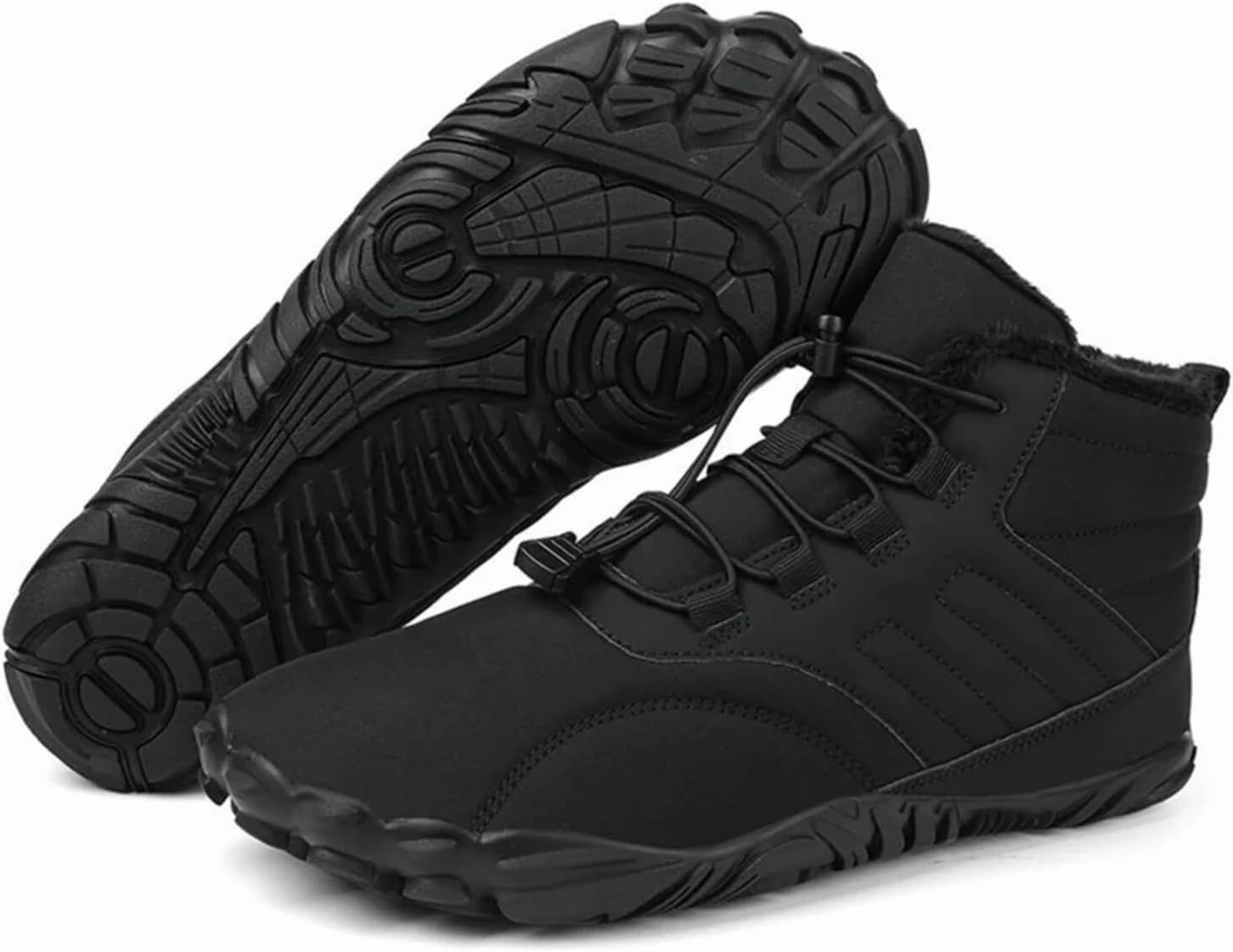 Hike Winter Footwear Barefoot Womens Mens, Waterproof Non-Slip Barefoot Winter Boots Wide Toe Box