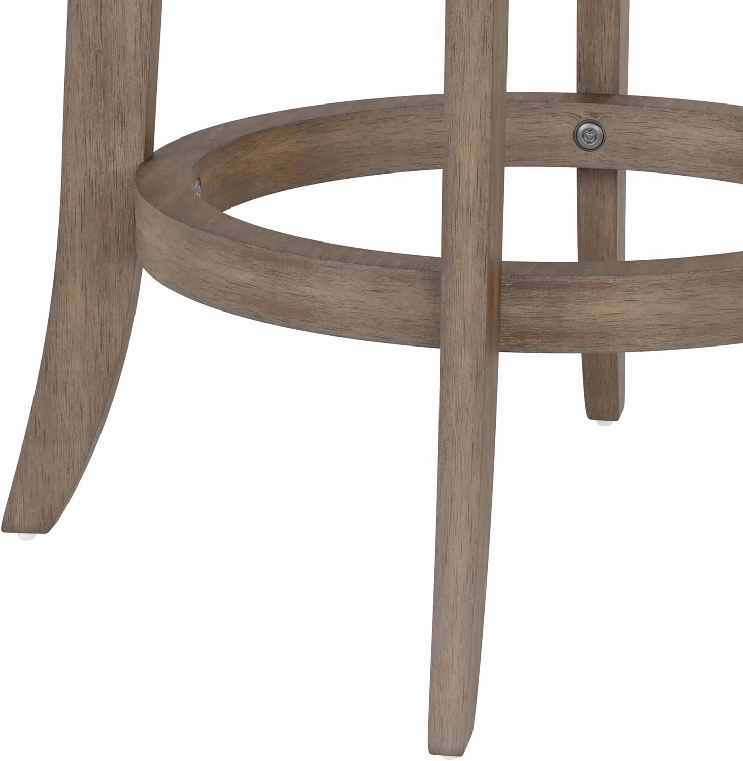 Hillsdale Savana Swivel Counter Height Stool, 29.5" High, Brown Gray