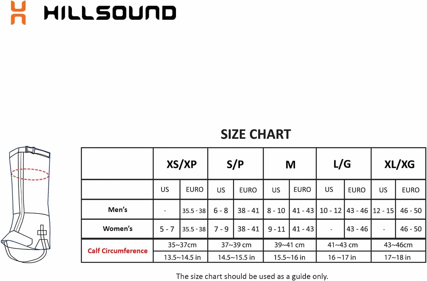 Hillsound Armadillo LT I Waterproof, Unisex, Breathable Gaiters for Year-Round Hiking