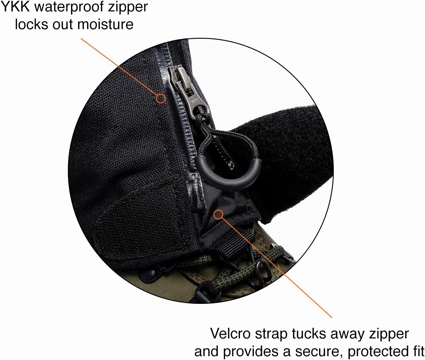 Hillsound Armadillo LT I Waterproof, Unisex, Breathable Gaiters for Year-Round Hiking