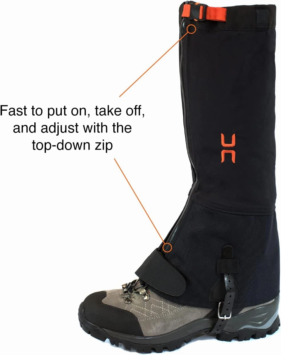 Hillsound Armadillo LT I Waterproof, Unisex, Breathable Gaiters for Year-Round Hiking