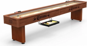 Holland Bar Stool Co. Indoor/Outdoor/Patio Modern Home Office Sports Game Corona 12' Shuffleboard Table - Chardonnay
