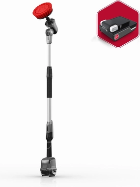 Hoover ONEPWR Telescoping Scrubber, Electric Spin Scrubber for Cleaning, Pivoting Brush Head, 4  Feet of Reach, Water Resistant Power Cleaning Brush for Home and Outdoors