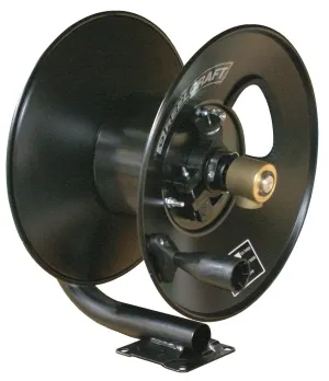 Hose Reel, Hand Crank, 3/8 in ID x 100 Ft