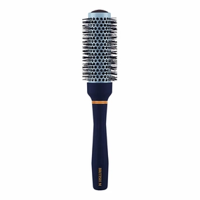 Hot Curling Ceramic Brush Round 33mm – Anti-Frizz Styling Brush for a Smooth Salon Look – Ideal for All Hair Types
