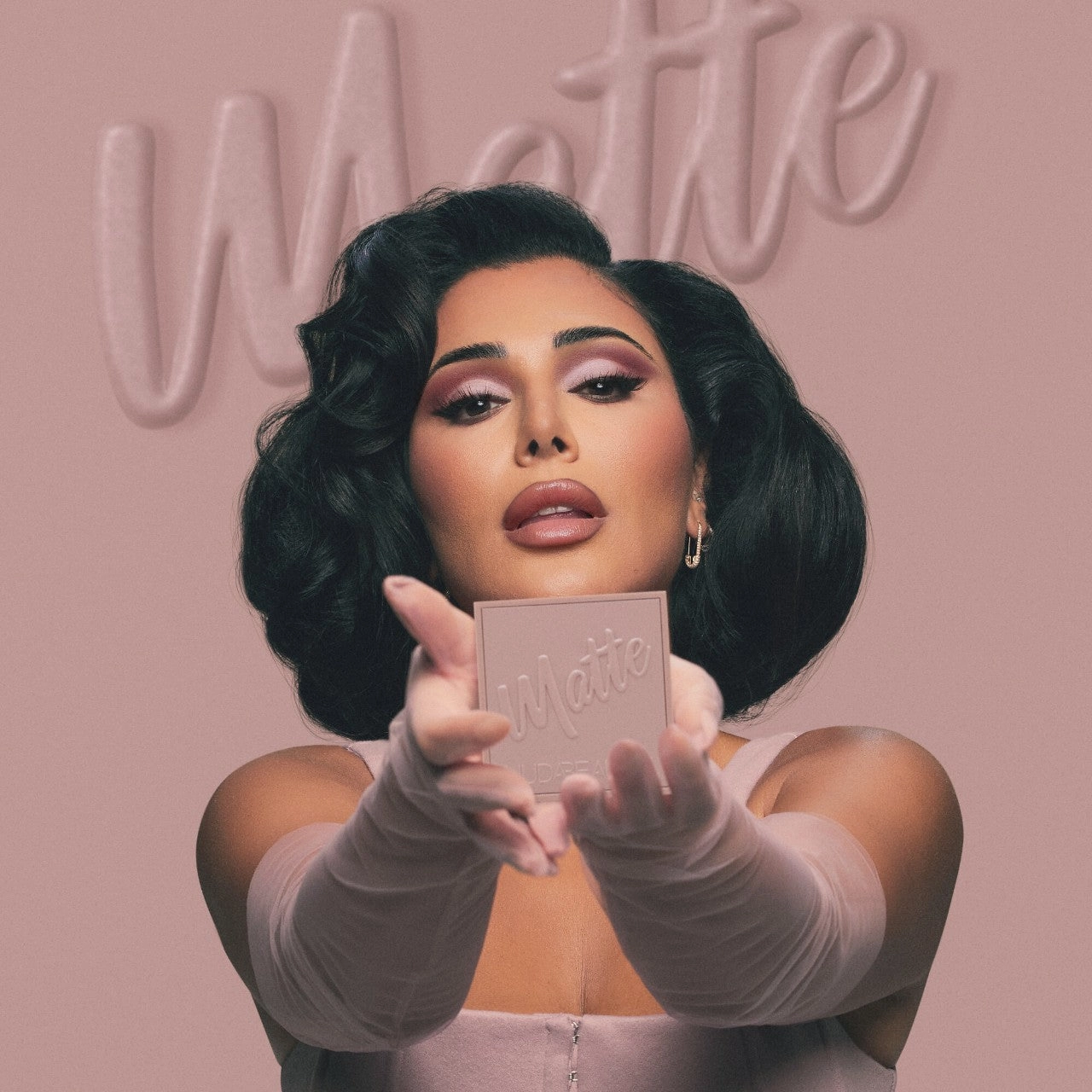 HUDA BEAUTY - Matte Obsessions Eyeshadow Palette | Cool Matte Obsessions