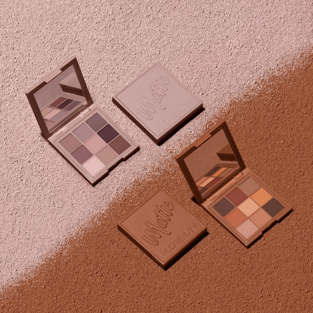 HUDA BEAUTY - Matte Obsessions Eyeshadow Palette | Warm Matte Obsessions