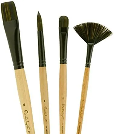 Hyatt's Princeton Artist Brush, Catalyst Polytip Brush Set for Acrylic and Oil Paint, 6403 5 Piece Set