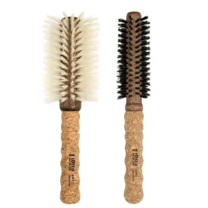 Ibiza Hair Round Brush Set: B5 for Volume & Curls | EX2 for Bangs & Texture