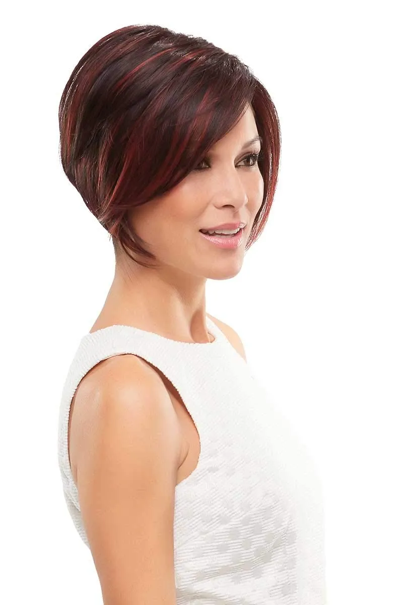 Ignite Lace Front HD Wigby Jon Renau 4PC Bundle with Plastic Wig Stand, Wide Tooth Comb and 19 Belle of Hope Page Q and A Guide (FS24/102S12)