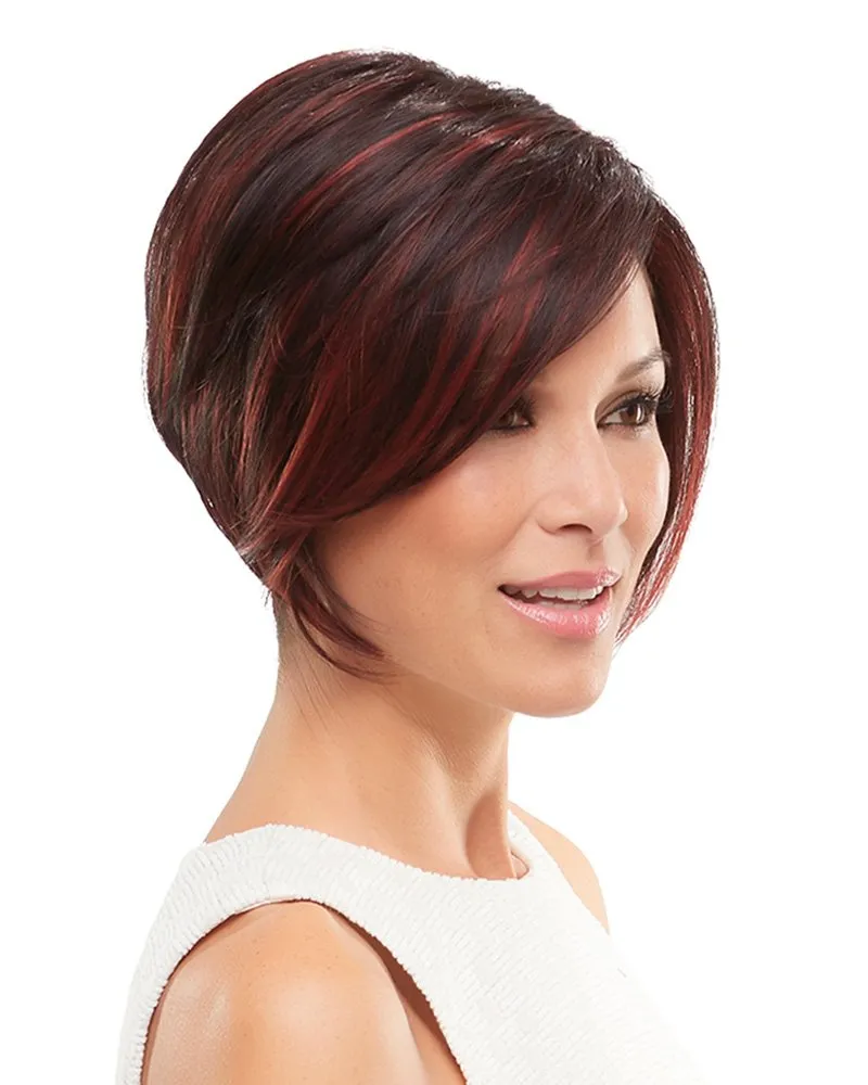 Ignite Lace Front Synthetic Wig by Jon Renau in 4/33, Cap Size: Average, Length: Short