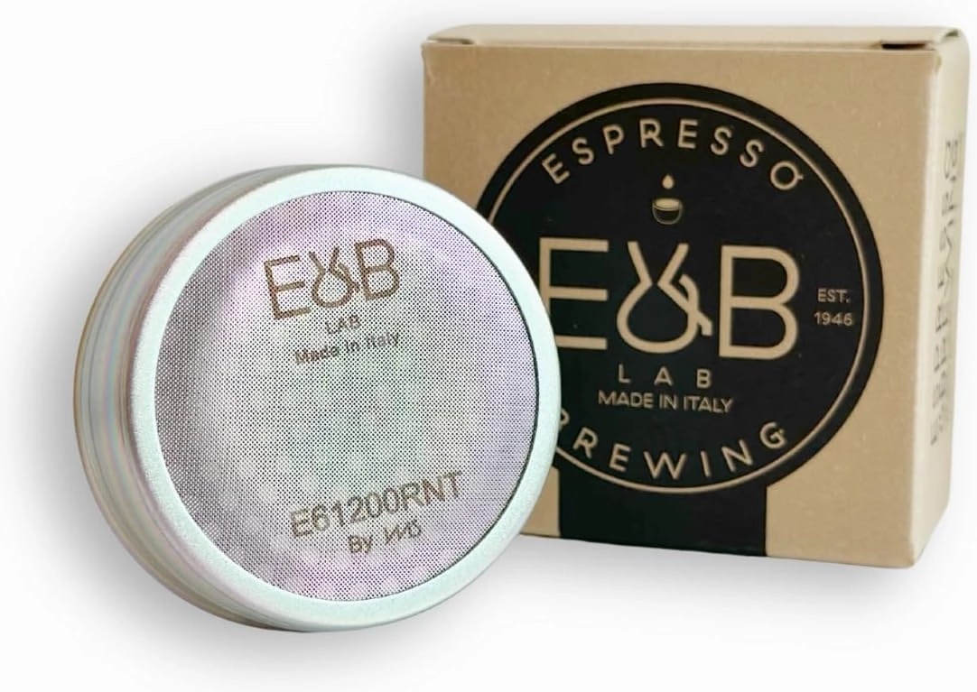 IMS Precision Shower Screen for E61 Espresso Machines by E&B, Lab E61200RNT. Nanotech, Reinforced. Includes Cafelat Gasket 8mm, Silicone Grease, Paper Shim