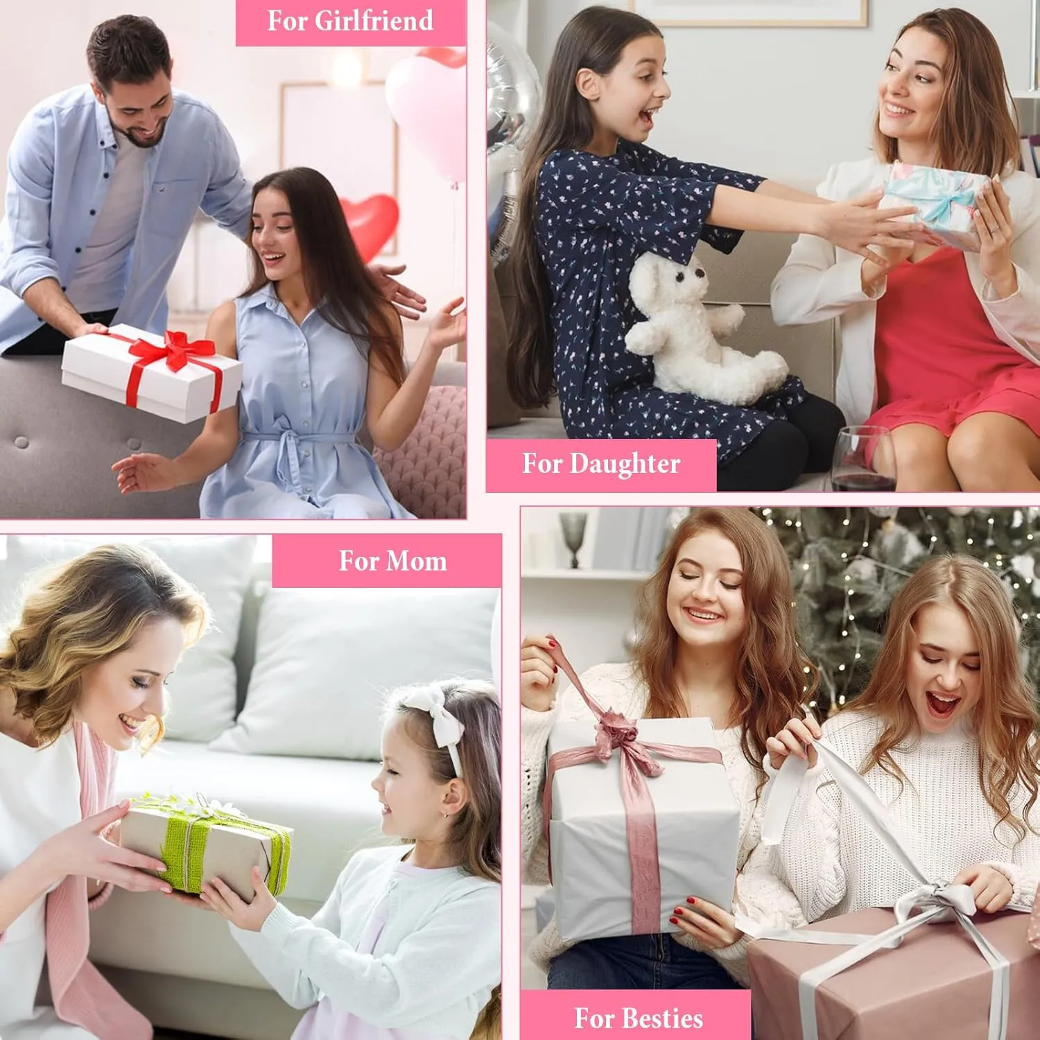 Initial Makeup Bag Large Capacity Travel Cosmetic Bag for Women PU Leather Open Flat Toiletry Bag with Handle and Divider Personalized Gifts for Women (Pink K)