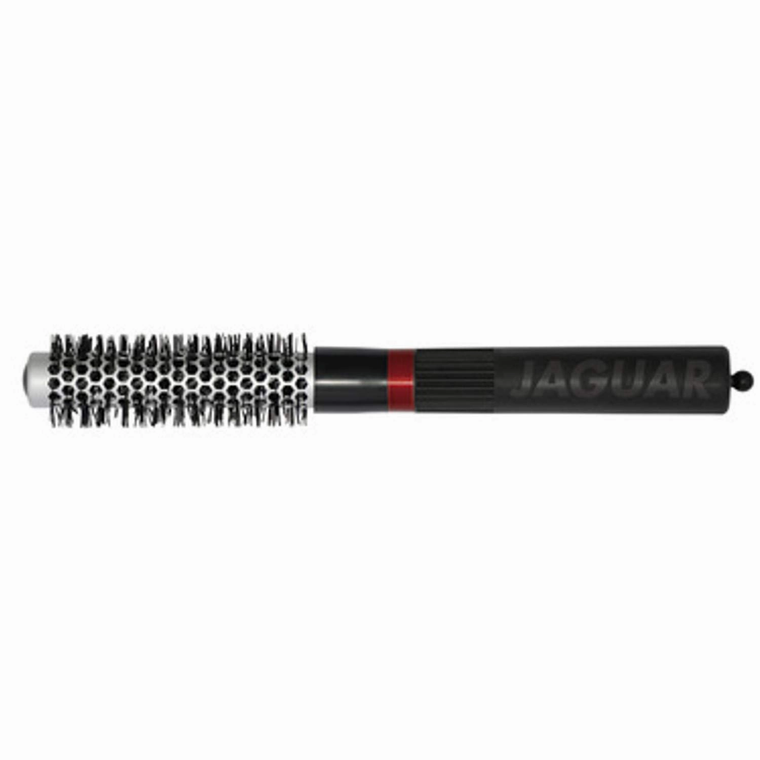 Jaguar T350 Thermal Round Hair Brush 43mm – Boar & Nylon Bristle Blow-Dry Brush for Volume, Smoothness & Curl – Heat-Retaining Barrel for Fast Styling – Professional Hair Brush for Medium to Long Hair