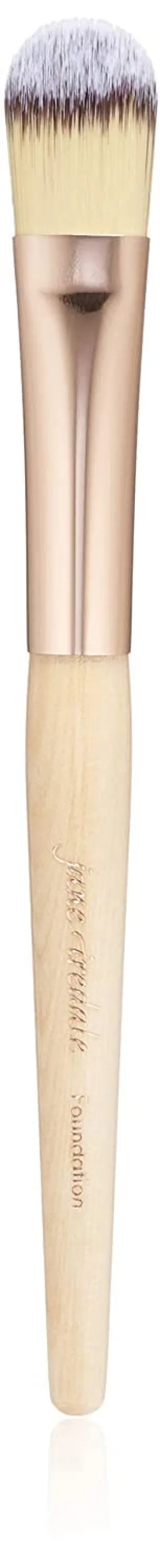 jane iredale Liquid Complexion Brush, Medium, Flat Cosmetic Brush for Allover Application of Cream & Liquid Makeup, Vegan, Cruelty Free