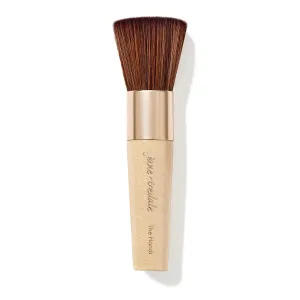 jane iredale The Handi Brush, Medium, Semi-Dense Complexion Brush for Controlled, Even Application of Powder Makeup, Vegan, Cruelty Free