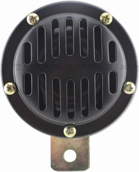 JC Performance Parts USA Universal 12v 6v or 24v Compact Vented Motorcycle, Car, Truck Horn Chrome or Black Vintage Style