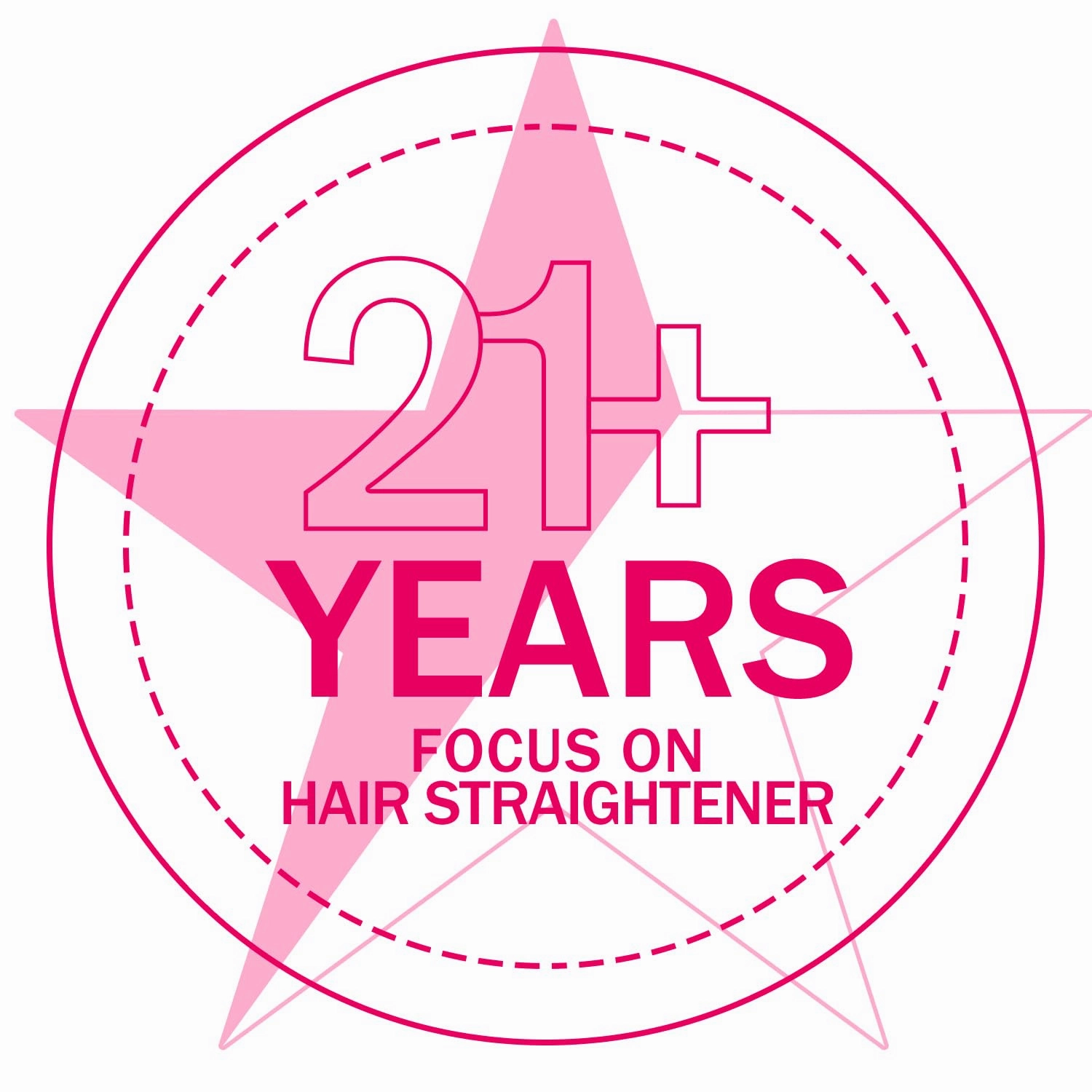 K&K Thermal Brush, 1.5 Inch Ionic Heated Round Brush, Professional Heated Ceramic Tourmaline Coating Curling Iron, Hot Styling Volumizing Tool, Dual Voltage, Pink