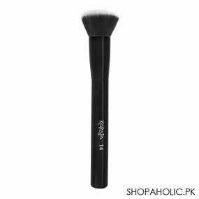 Karaja K-Round Face Brush, Foundation & Primer Blending Brush, 1-Pack, No.14