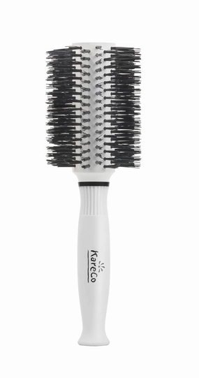 KareCo Perfect Blow Out Round Brush, 3 Inch Diameter, Long Nylon Bristles, Anti-Static Hair Styling Tool