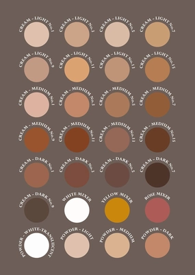 Keromask Mineral Finishing Powder (Medium) | 4 Shades