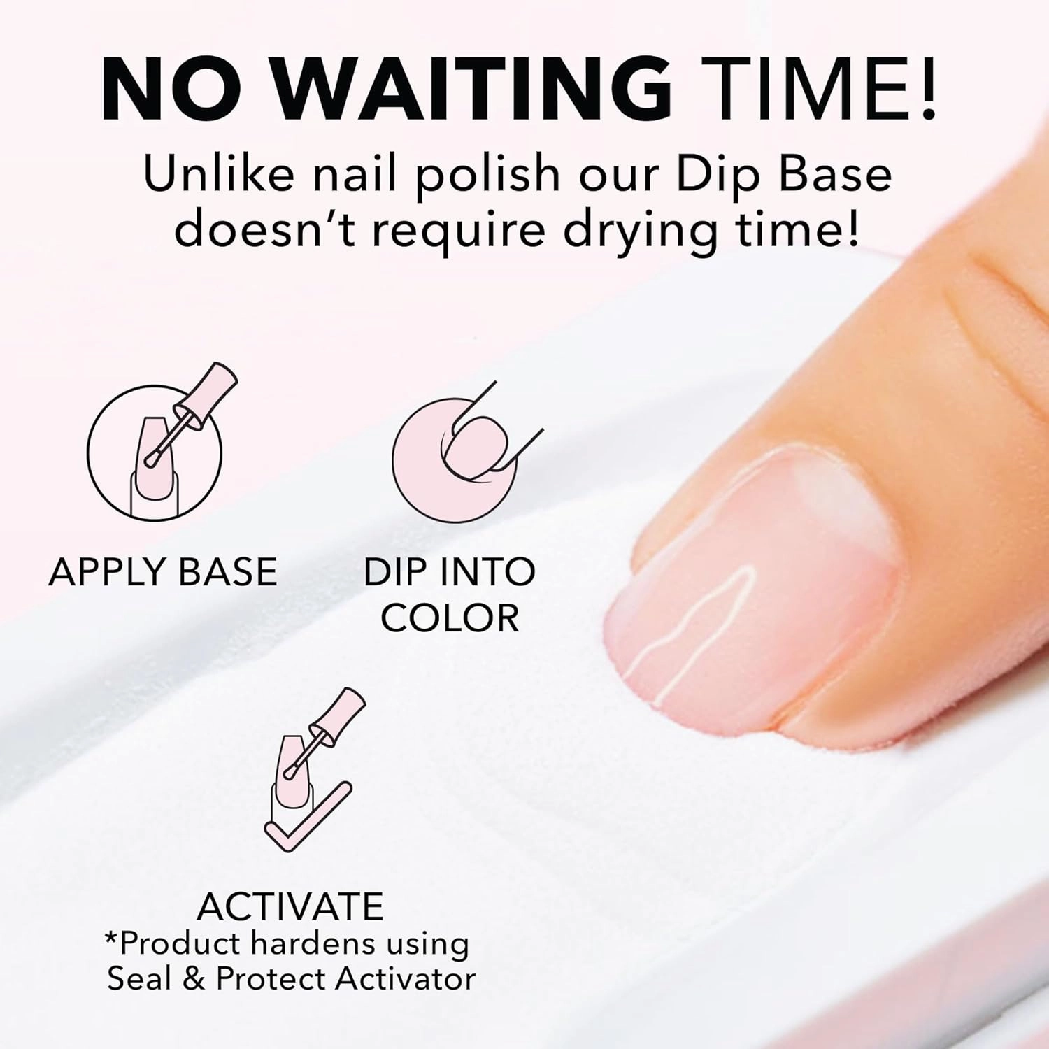 Kiara Sky Professional Nails Dipping Powder – MEDIUM PINK (2 oz)