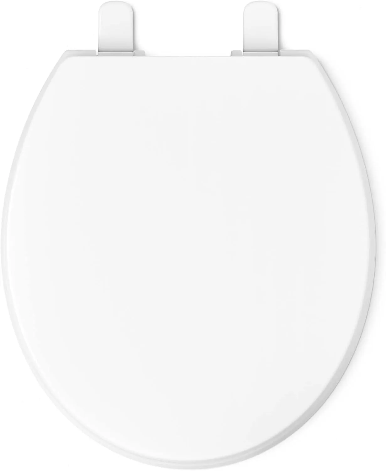 Kohler 20111-0 Brevia Round Toilet Seat, with Grip-Tight Bumpers, Quiet-Close Seat, Quick-Attach Hardware, White