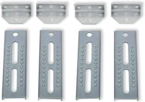 KUAFU Boat Trailers Galvanized Swivel Brackets Mounted Top Bunk Bolster Boards Sets