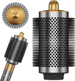Large Round Attachments for Dyson Airwrap,Large Round Brush Attachment for Dyson Nickel/Copper Bigger Oval Volumizer for Fluffy Styling Designed to Perfectly for Airwrap Accessories