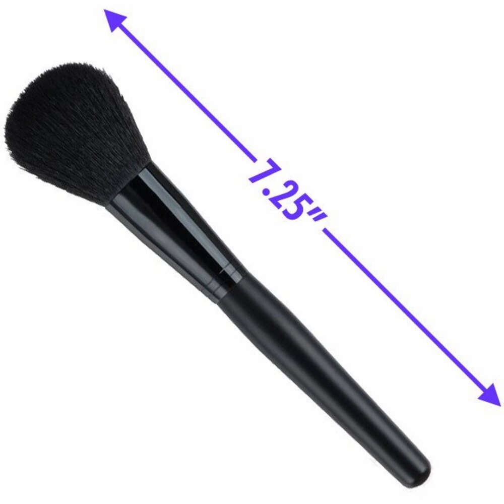 Large Dome Shaped Powder/Bronzer Brush - Goat Hair / Case of 15 - Individually Wrapped
