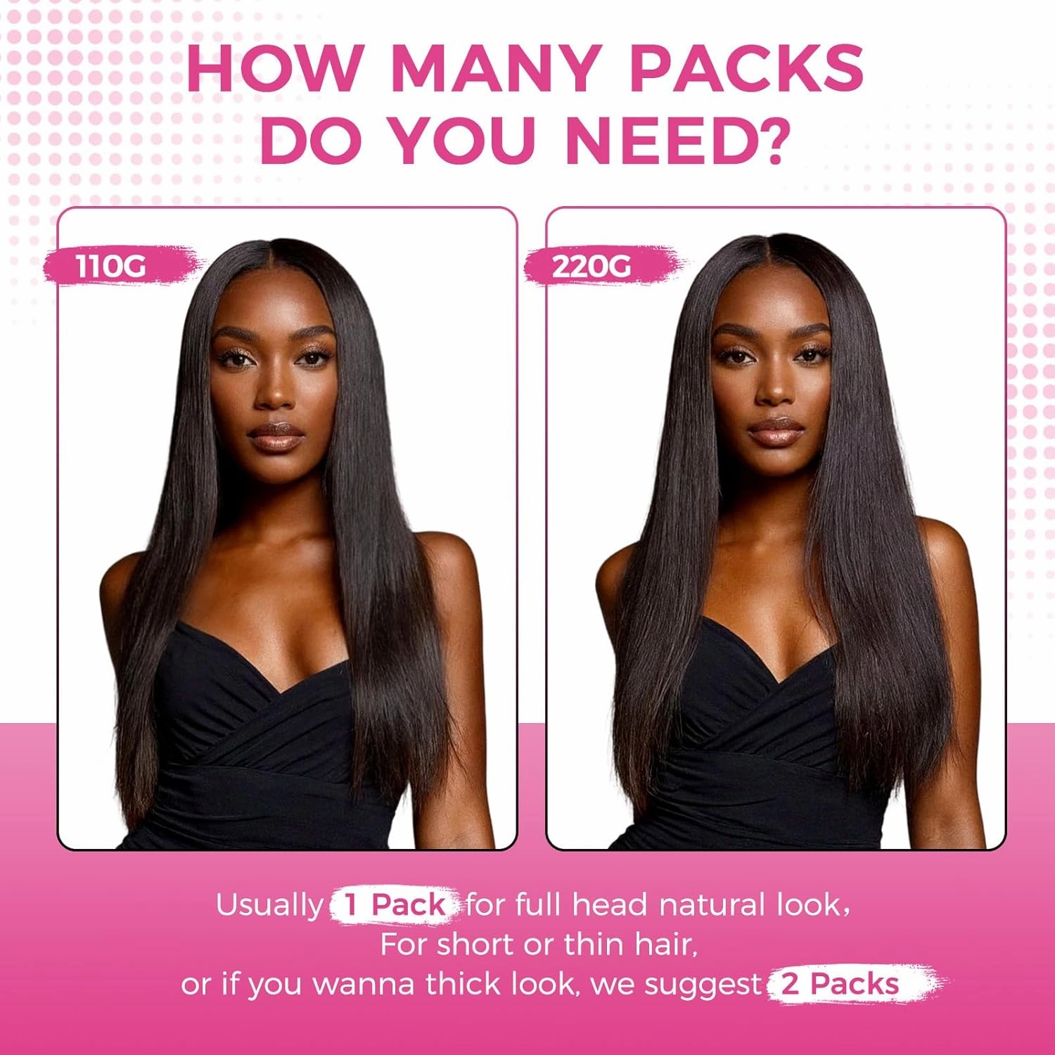 Lashey Genius Weft Hair Extensions Human Hair Natural Black Straight 7pcs 110g 14 Inch Hair Extensions Real Soft Thin Weft Clip ins for Women