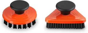 Le Creuset Set of 2 Cleaning Brushes, Flame