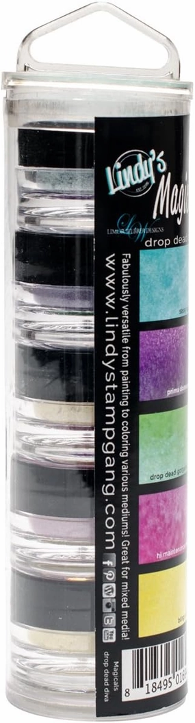 LINDY'S STAMP GANG Magicals .25oz 5/Pkg-Drop Dead Diva, 0.25 oz, Multicolor