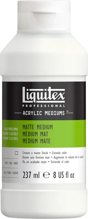 Liquitex Professional Matte Medium, 237ml (8-oz)