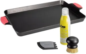 Lodge Cast Iron 6-Piece Bakeware Set with Jelly Roll Size Baking Pan