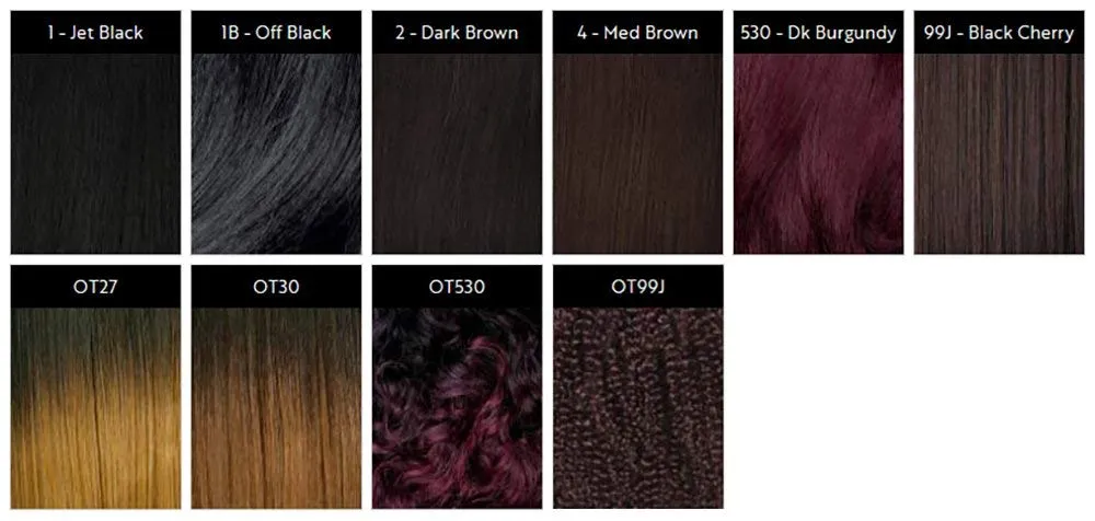 LOOSE DEEP CHINA BANG (OT530) - Freetress Equal Synthetic Drawstring Bang & Ponytail