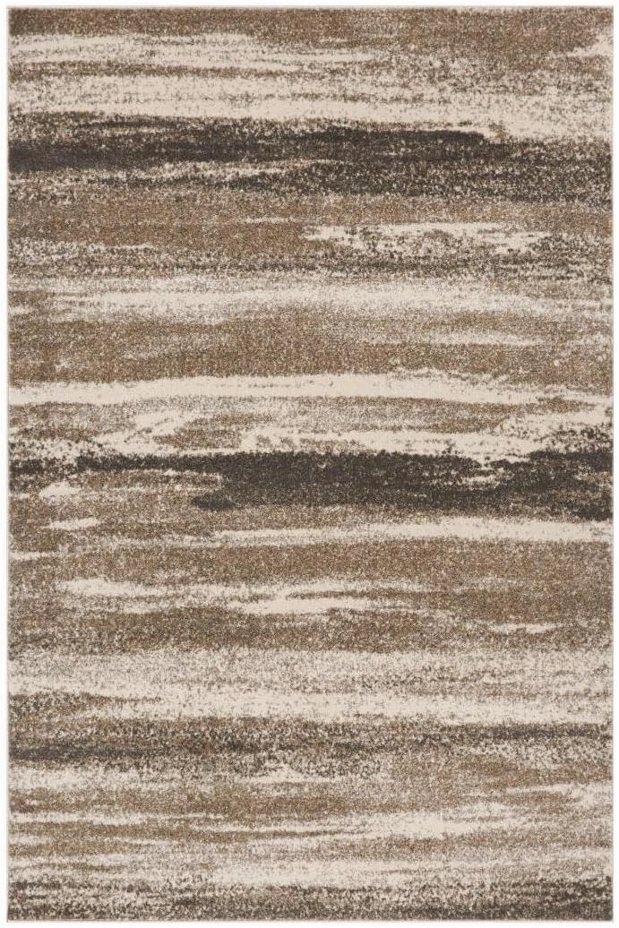 LUXE WEAVERS Lagos Collection 7501 Beige 8x10 Abstract Area Rug